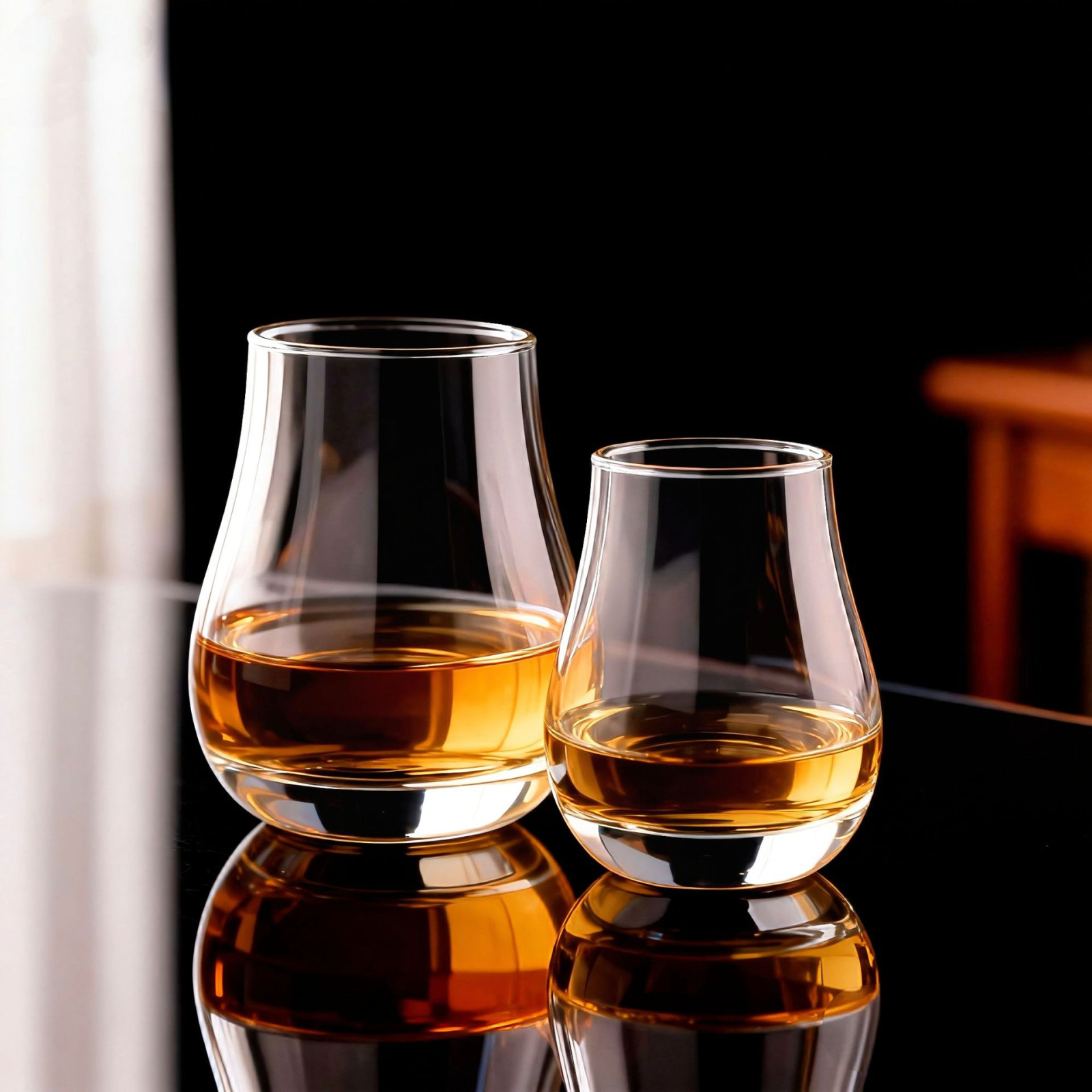 p-13 Clear glasses  brandy snifter