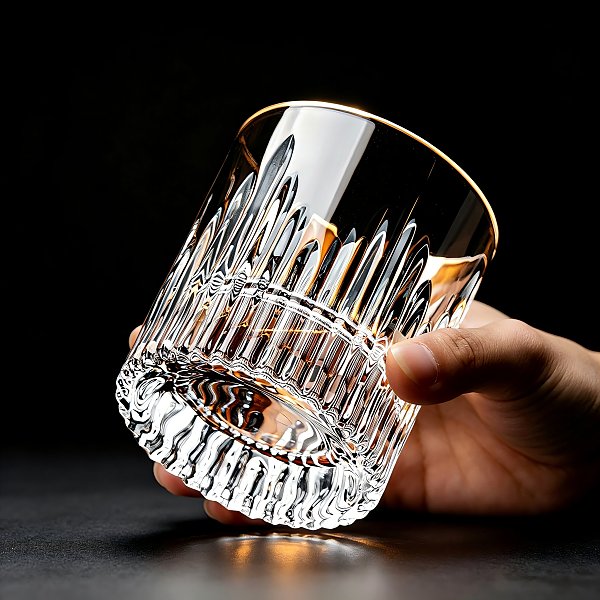 p-1 Crystal Whiskey Glasses