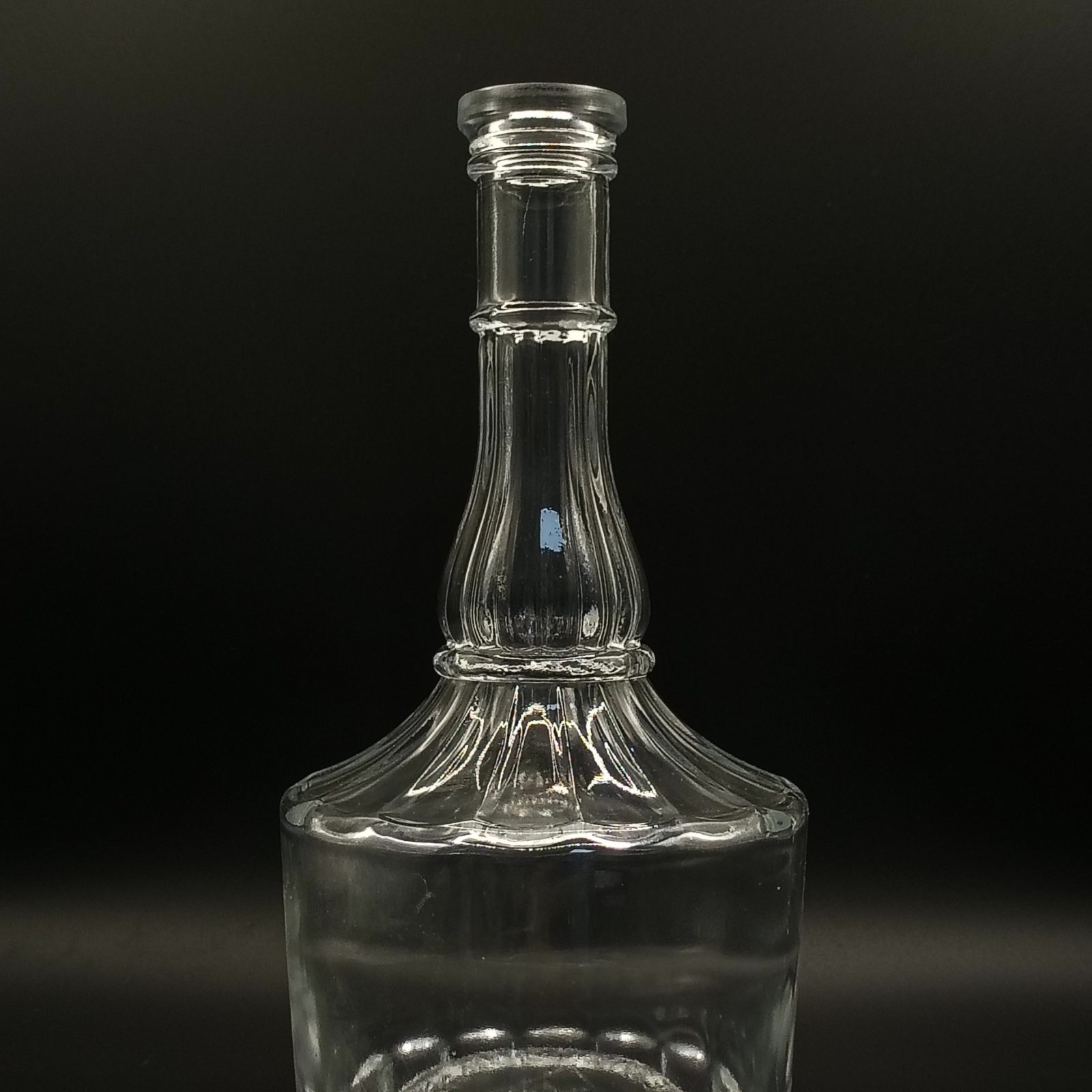 3, glass bottles