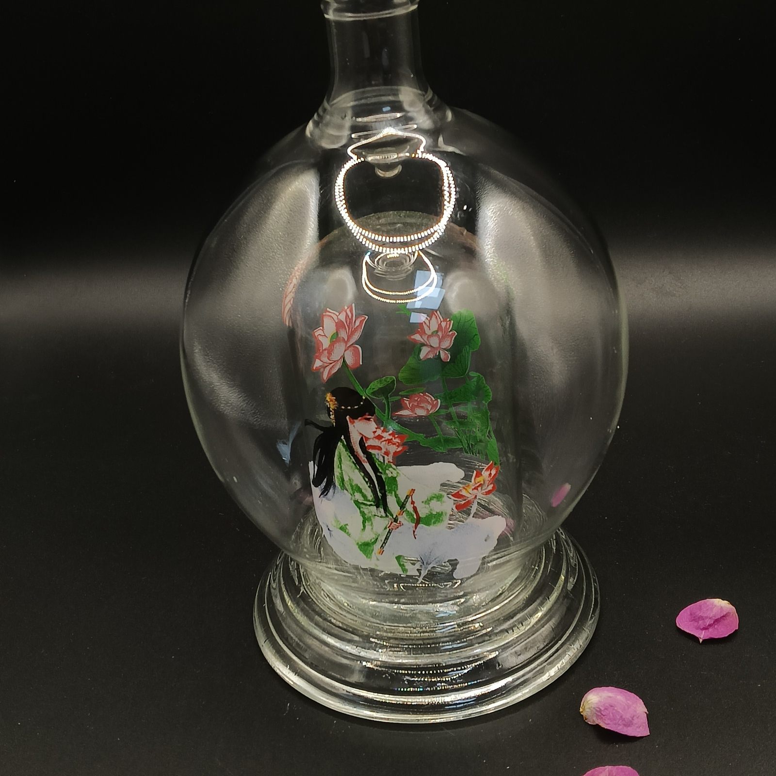 P-10，Chinese Beauty Liquor Glass bottle