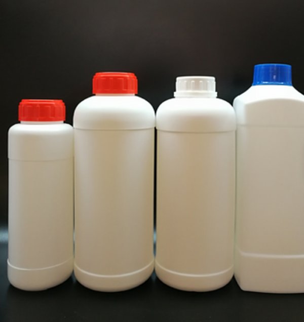 White HDPE bottle