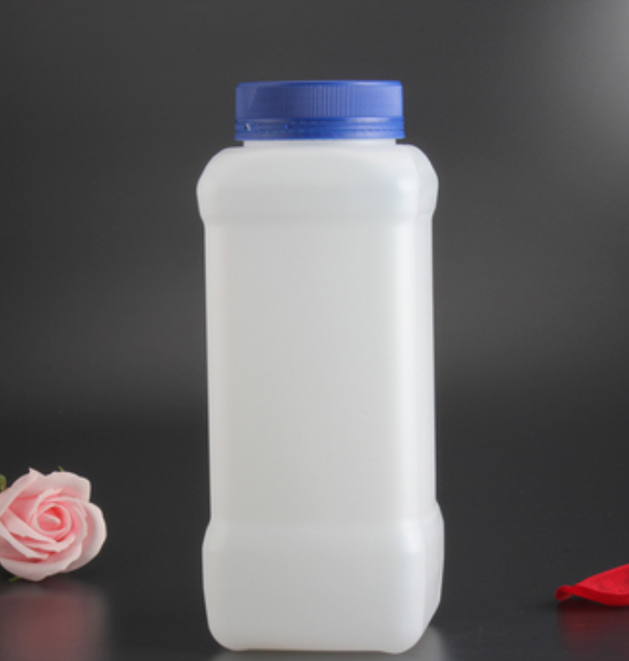 White HDPE bottle