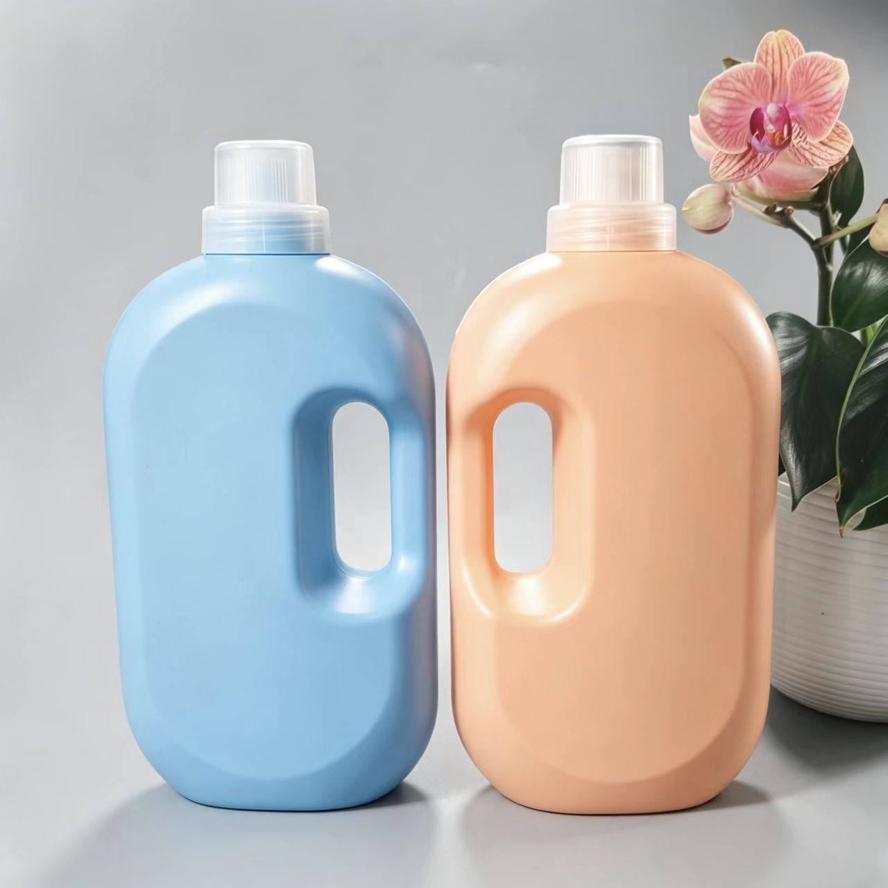 HDPE plastic bottle
