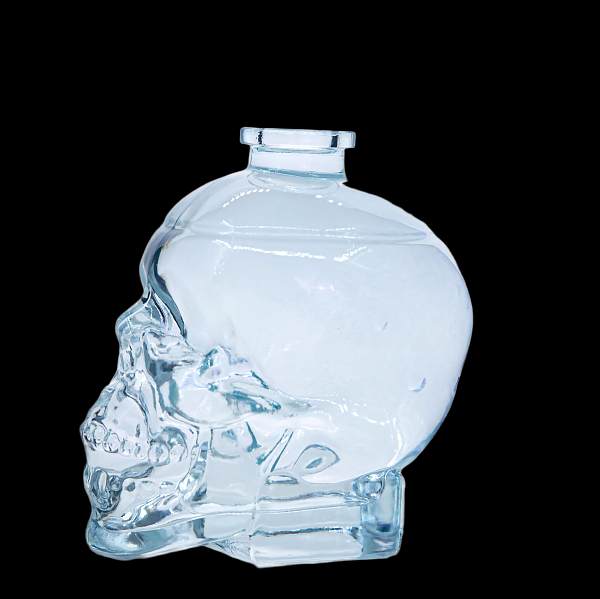 A10 250ml Skeleton-shaped Special Feature Glass Bottle