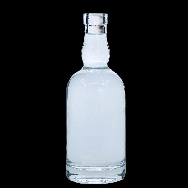A11 375ml slimming long-neck transparent glass small liqueur bottle