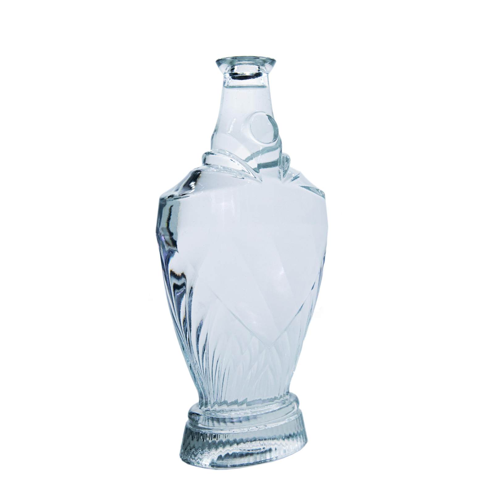 A31 Ornate embossed brandy bottle