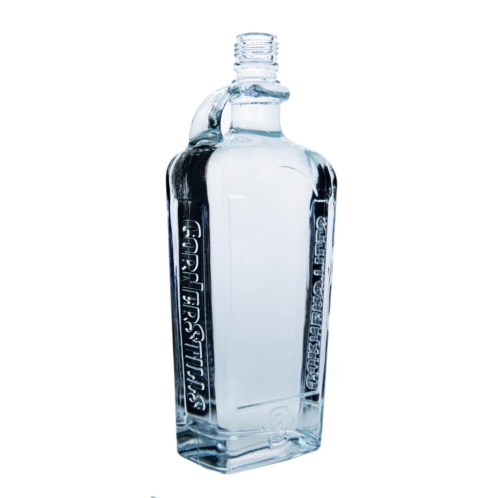 A45 Handle Glass Liquor Bottle