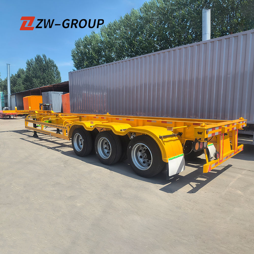 Skeletal Semi Trailer