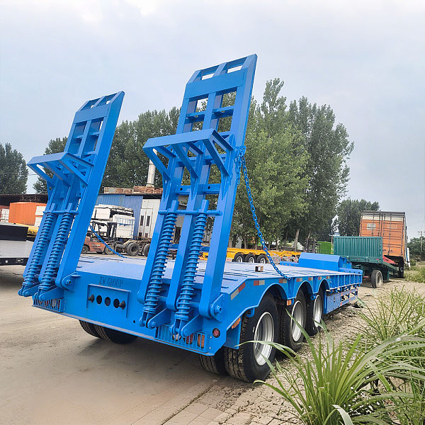 3 Axle Lowbed Semi Trailer