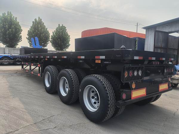 3 Axle Flatbed Semi Trailer