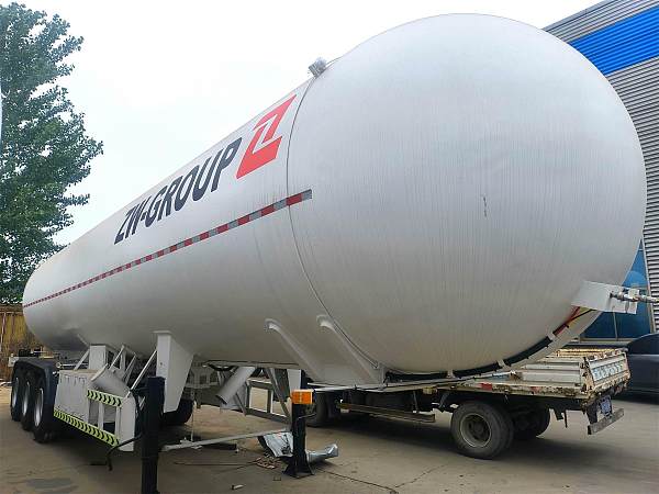 3 axle LPG tanker semi trailer