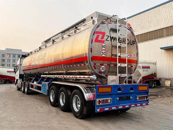 3 Axle 45000L Aluminum Tanker Trailer