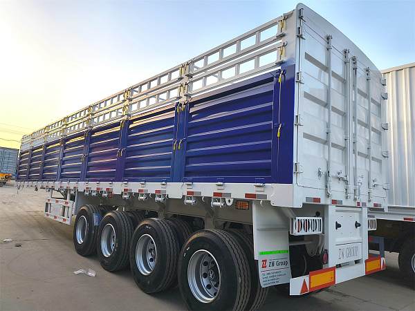 4 Axle Fence Semi Trailer