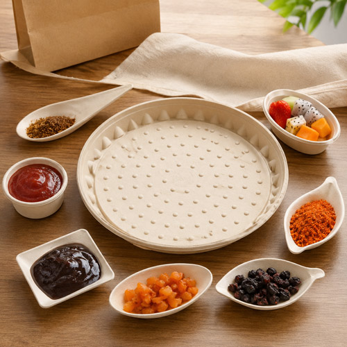 Complete Wheat Straw Fiber Tableware System Meets Diverse Food Service Needs