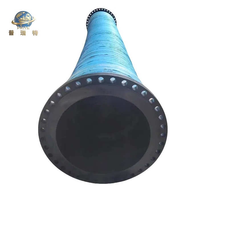 Large diameter flange hose