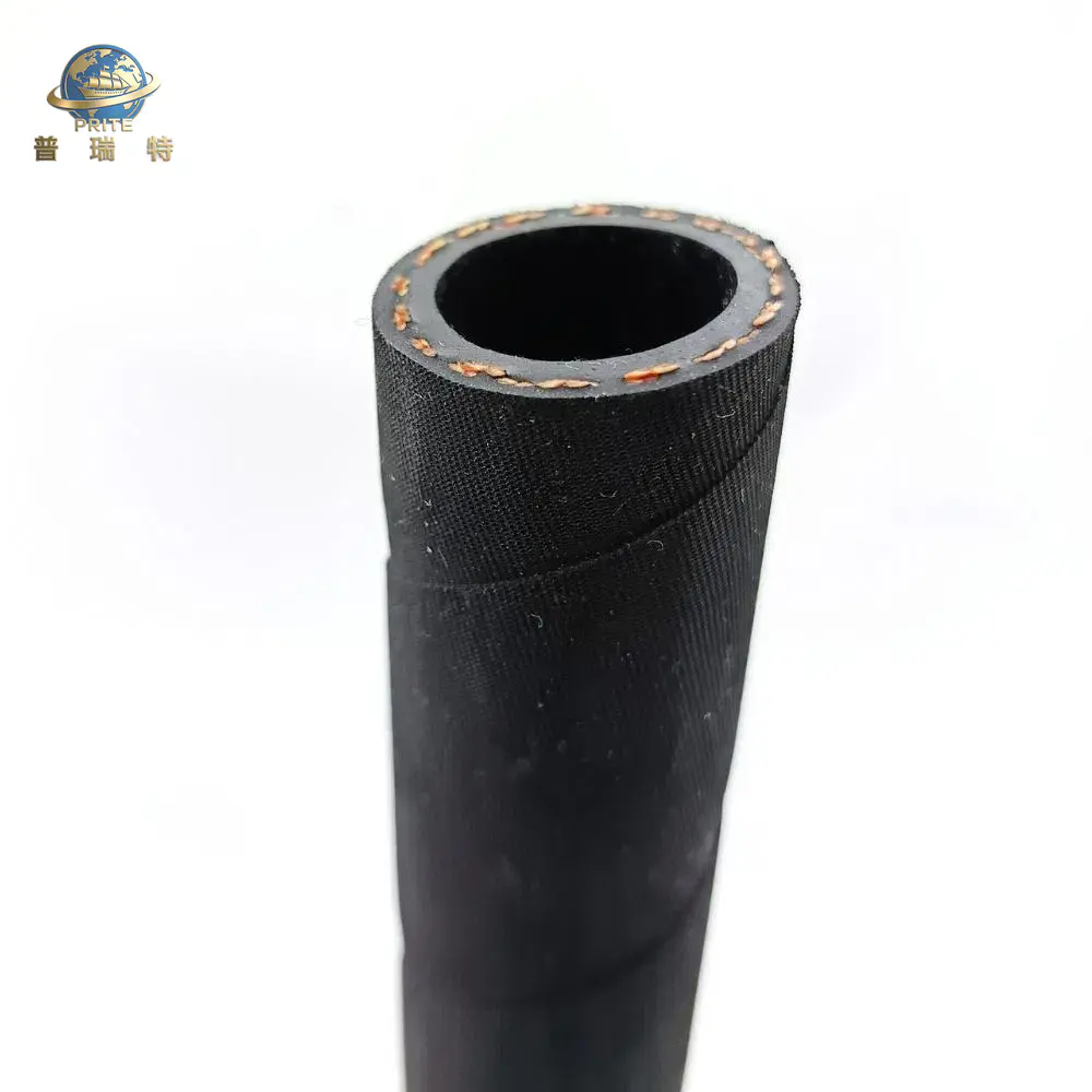Fabric-reinforced rubber hose