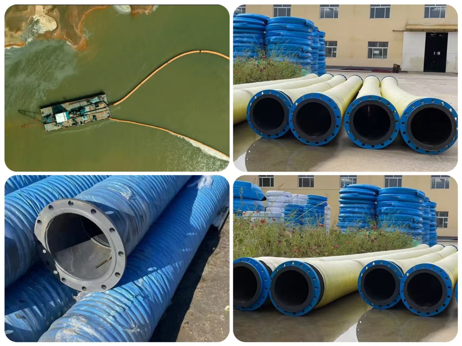 应用 Large diameter flange hose