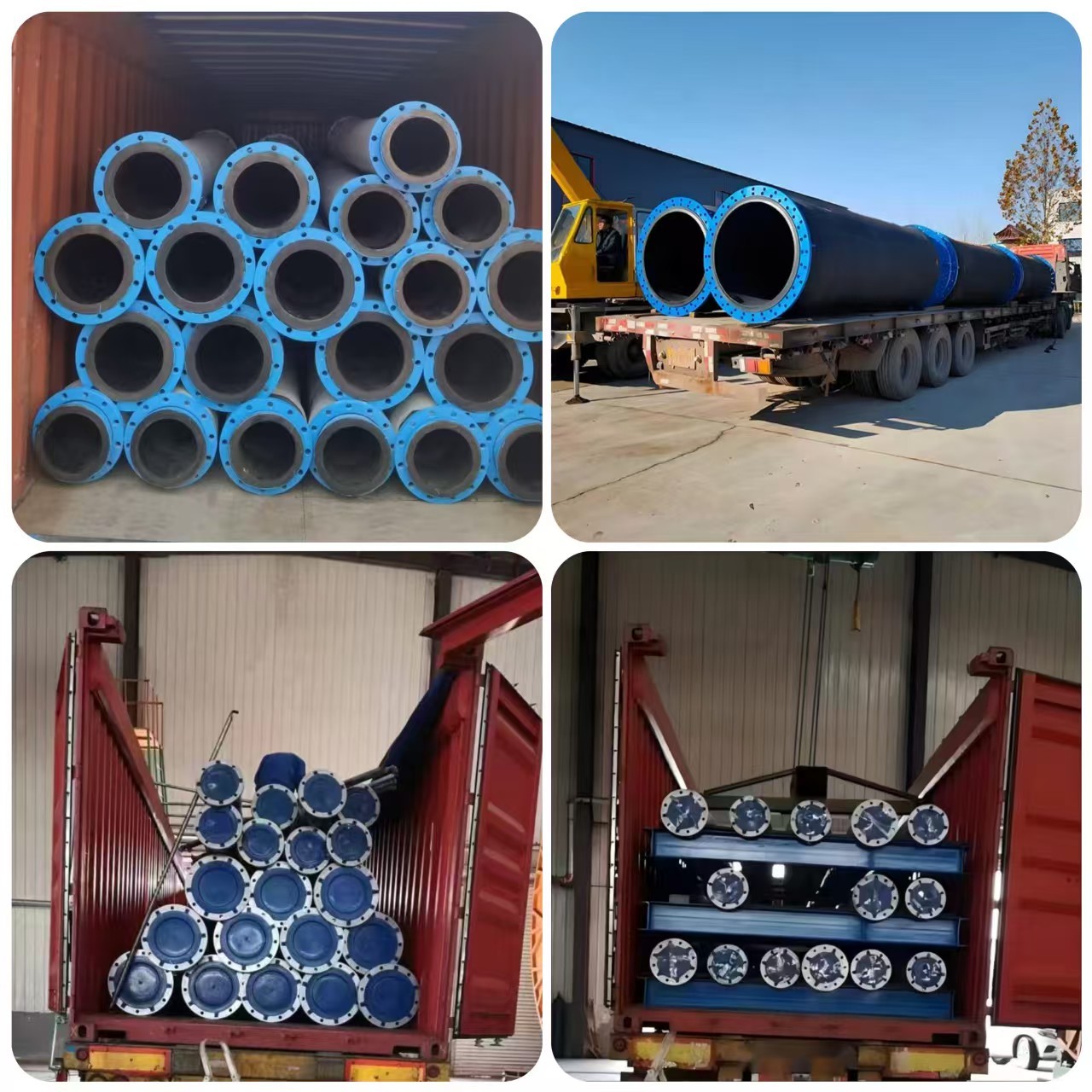 包装 Large diameter flange hose