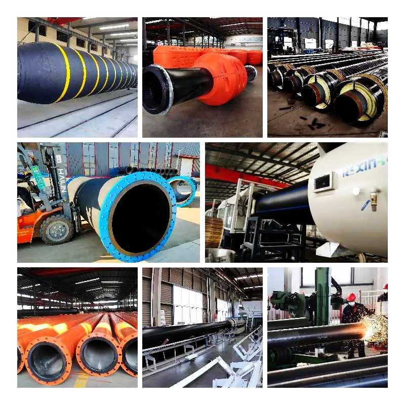 7工厂 Large diameter flange hose
