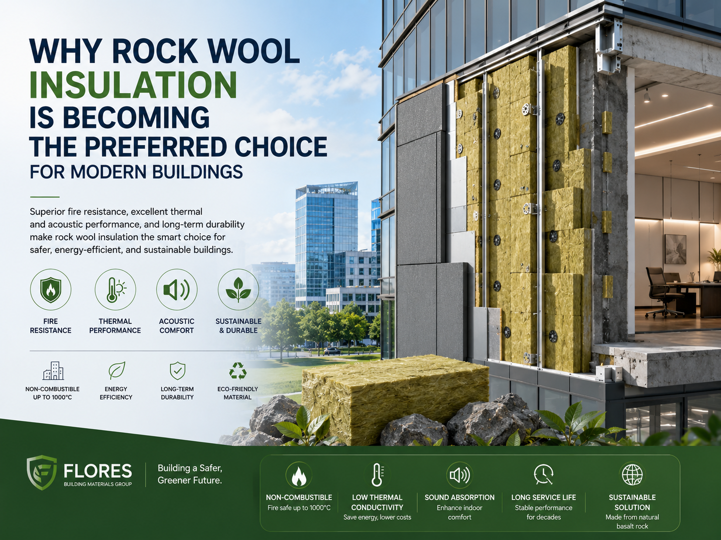 Why Rock Wool Insulation Is Becoming the Preferred Choice for Modern Buildings