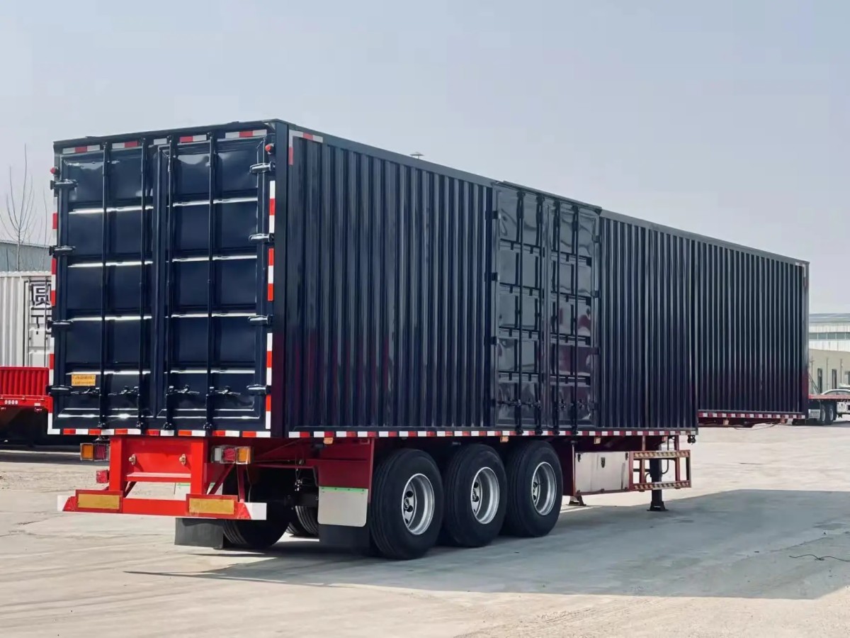 3-Axle Box Van Semi Trailer 3-Axle Box Van Semi Trailer