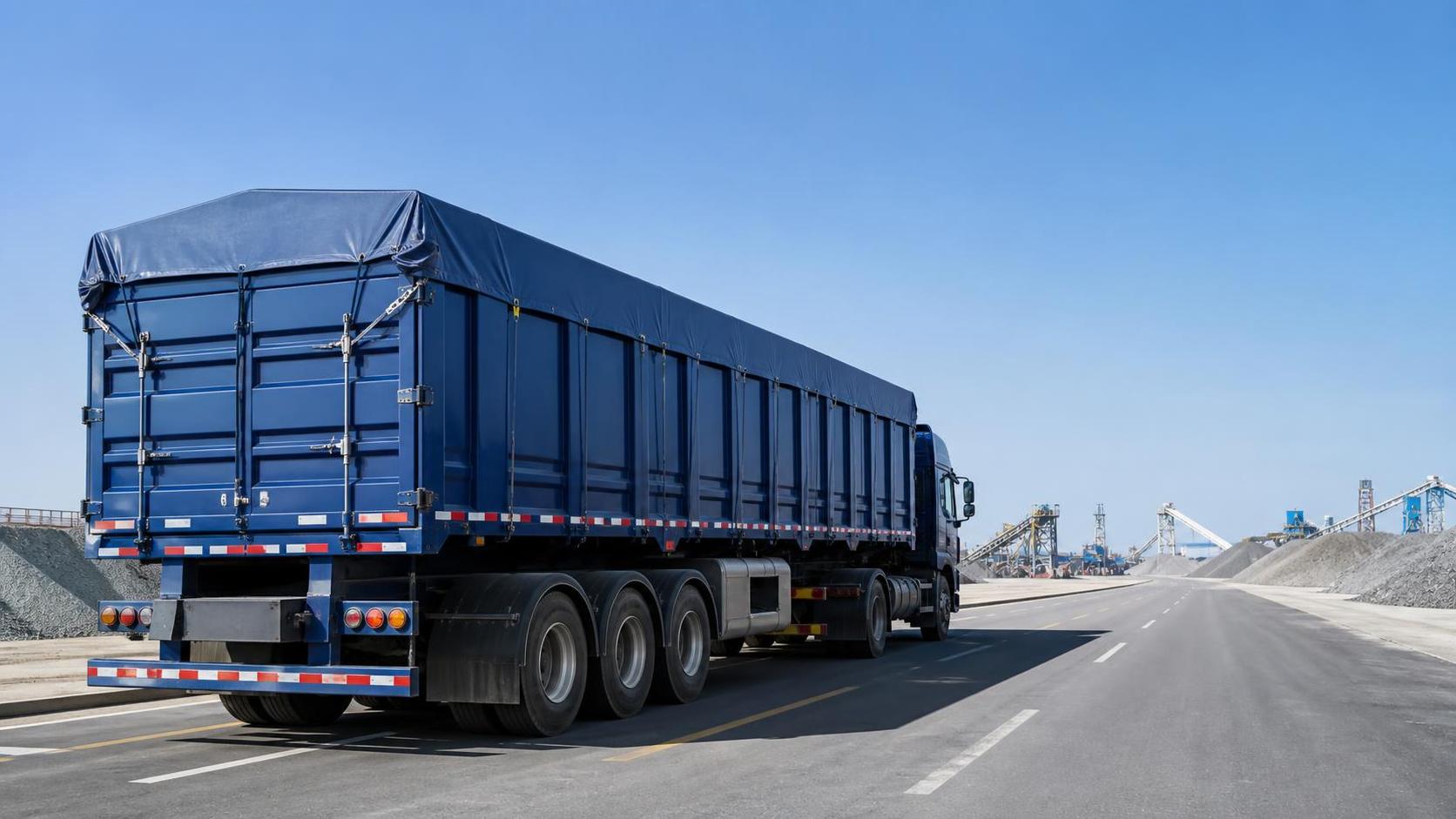 Normas de Segurança para Reboques de Transporte a Granel: Poeira, Derramamento e Riscos de Tombamento