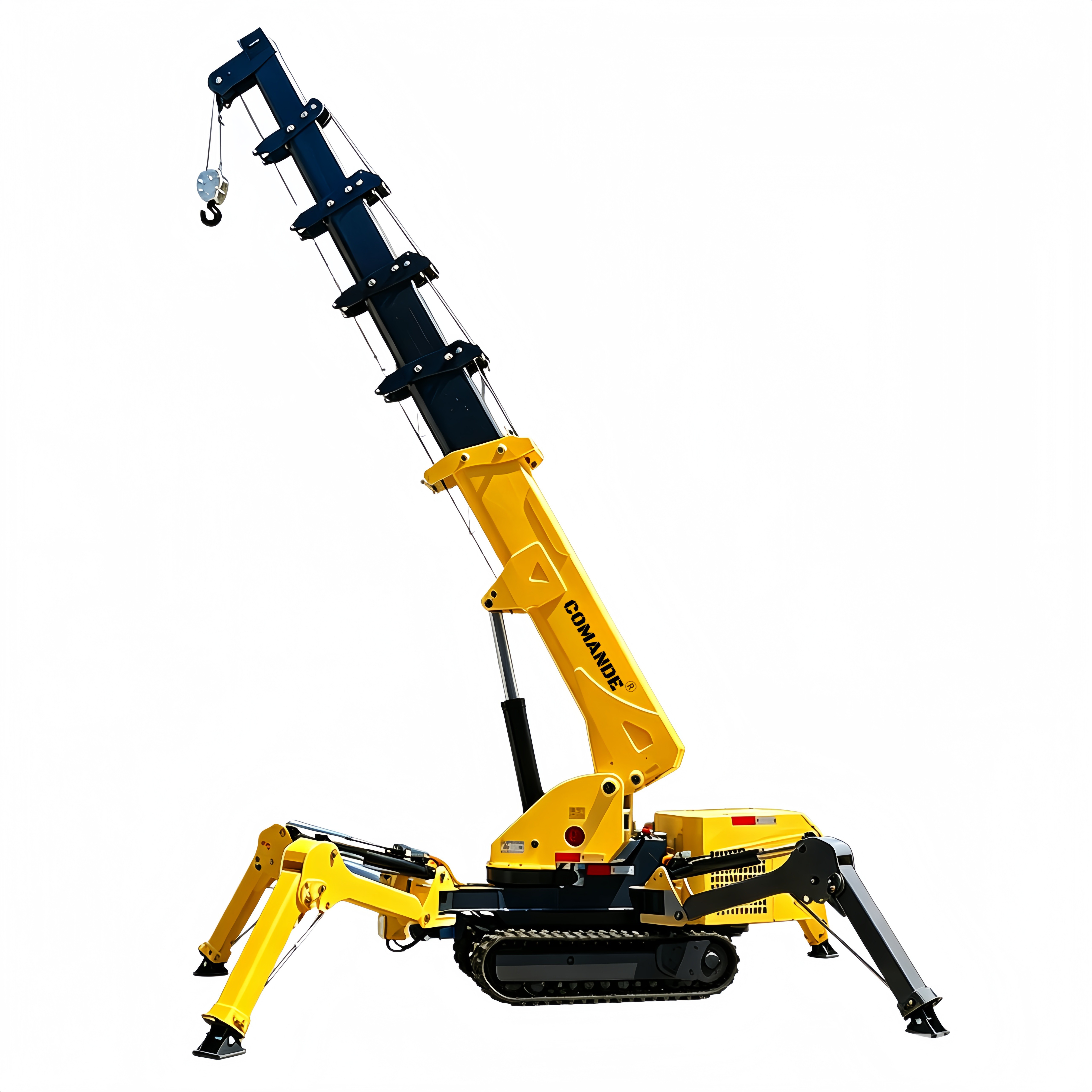 3Ton Dual-Power Crawler Spider Crane