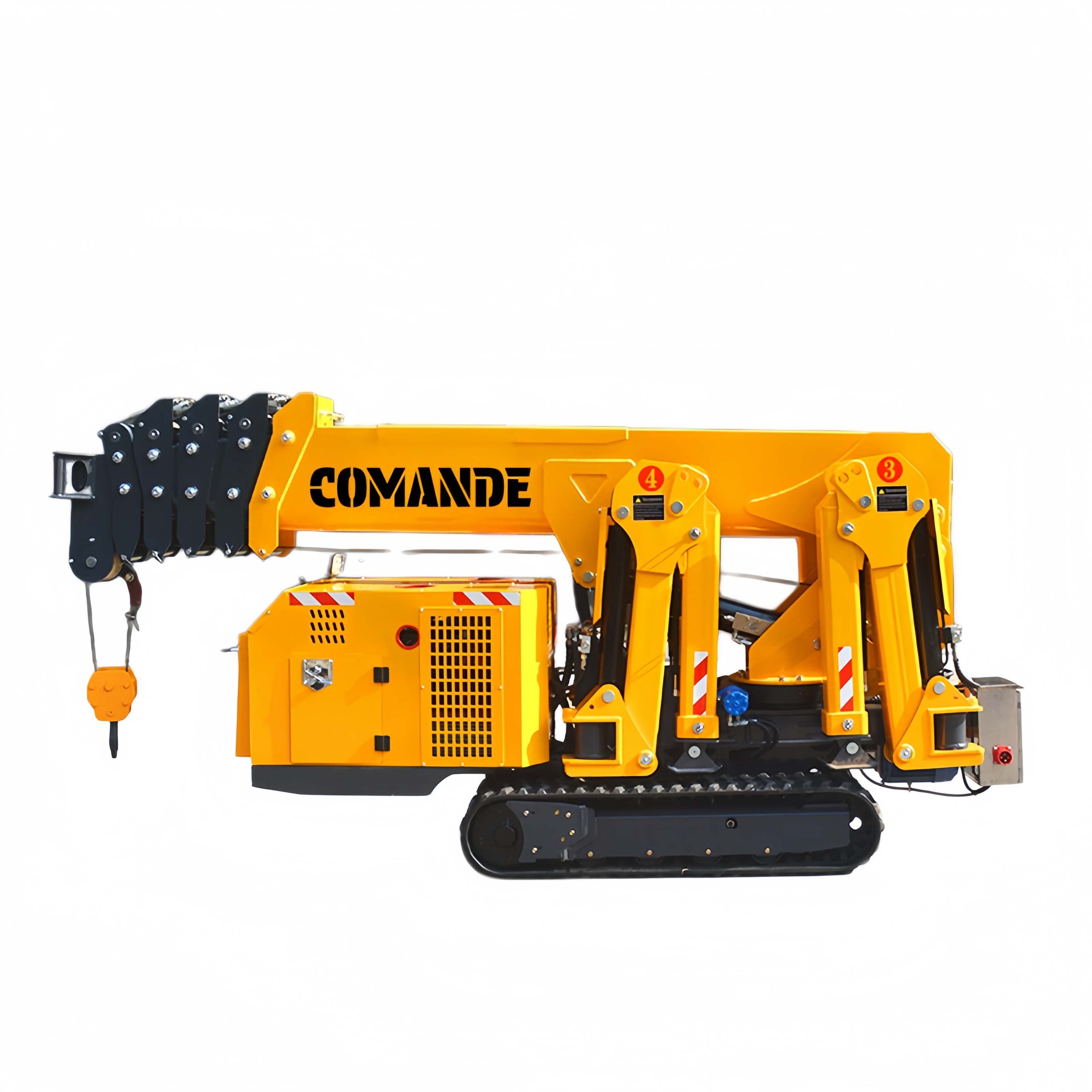 3Ton Dual-Power Crawler Spider Crane