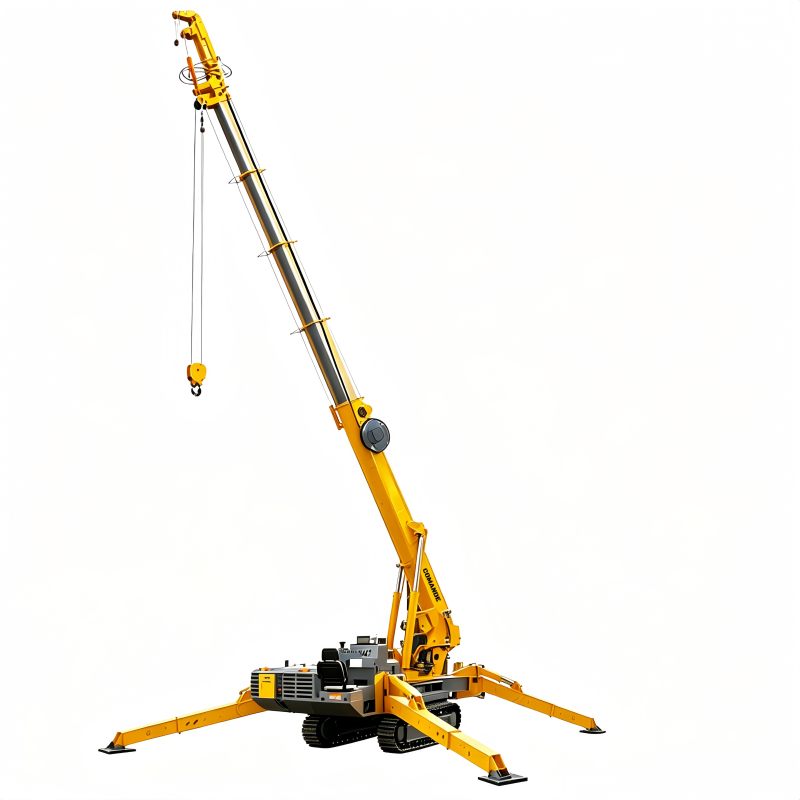 10Ton Steel Track Spider Crane