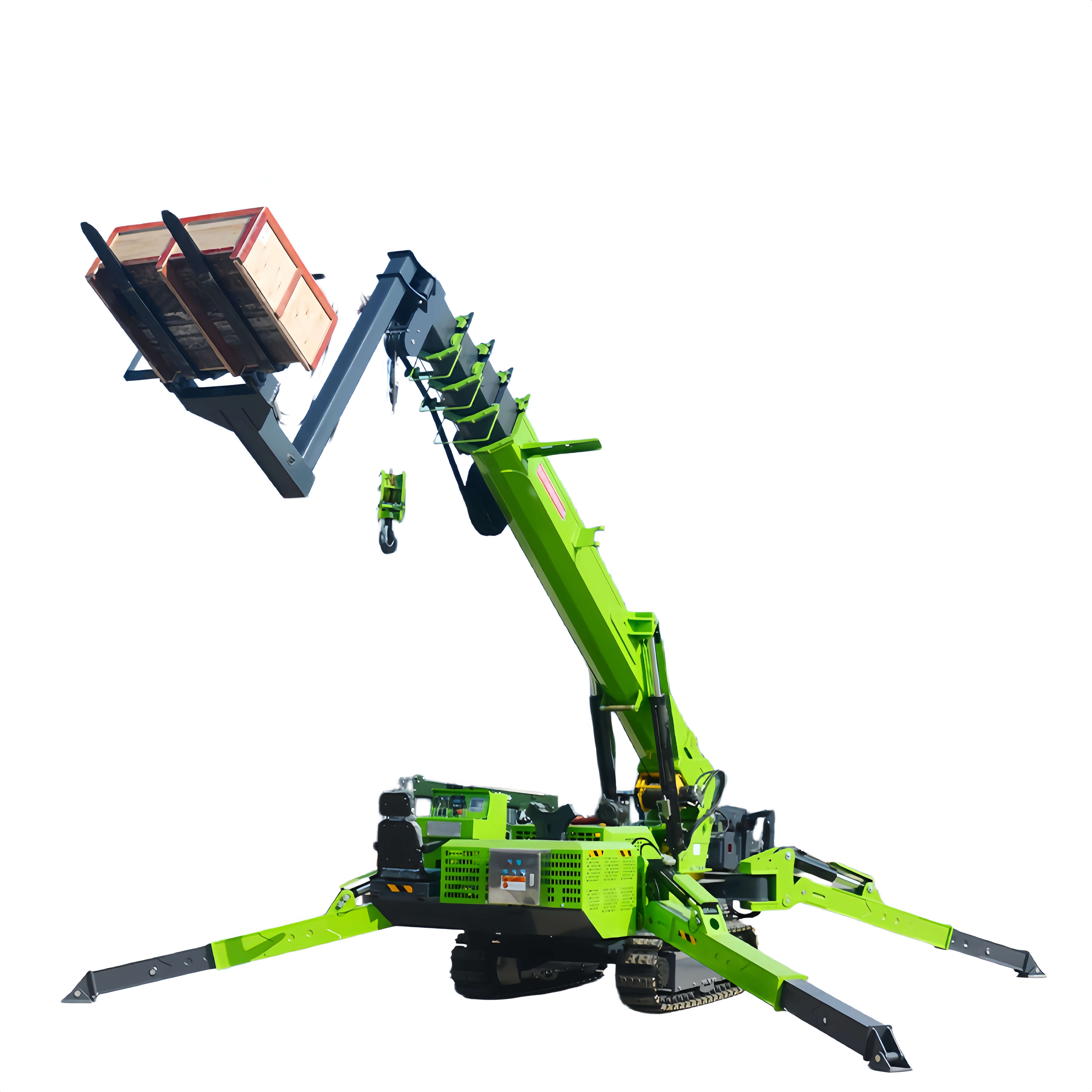10Ton Steel Track Spider Crane