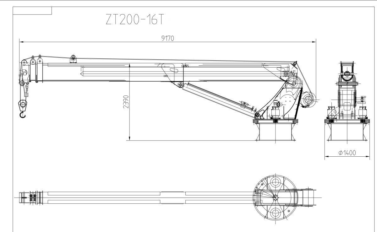 16T Crane layout plan 16T Crane layout plan
