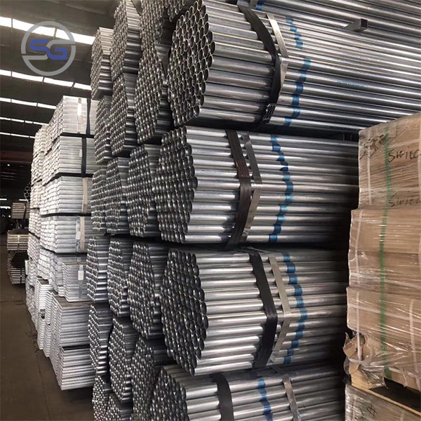 Q355B Galvanized Round pipe