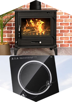 Fireplaces Induction Cooktops