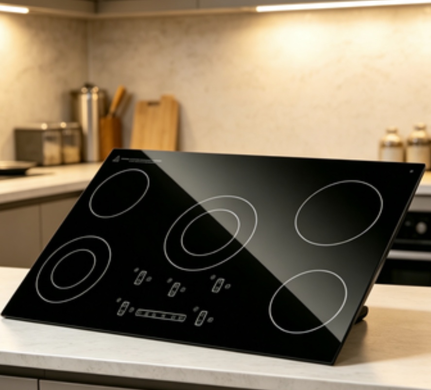 Black Glass Ceramic for Induction Cookers, Microwave Ovens and Electric Heating Appliances Black Glass Ceramic for Induction Cookers, Microwave Ovens and Electric Heating Appliances