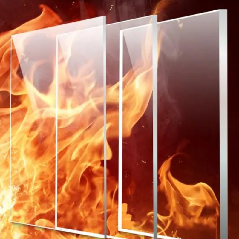 Borosilicate 4.0 Fire Resistant Glass Sheet