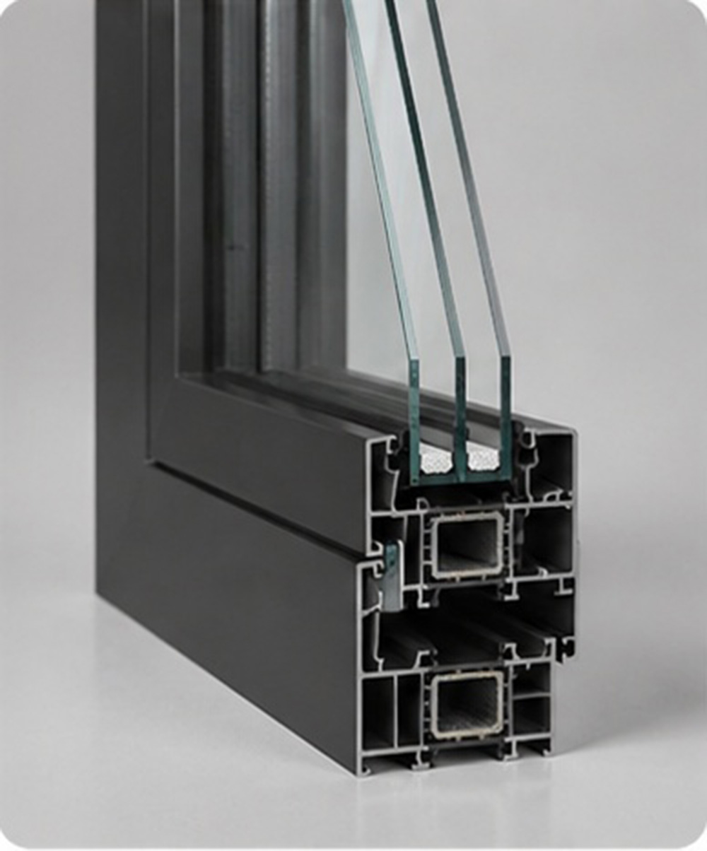 panoramic aluminum window