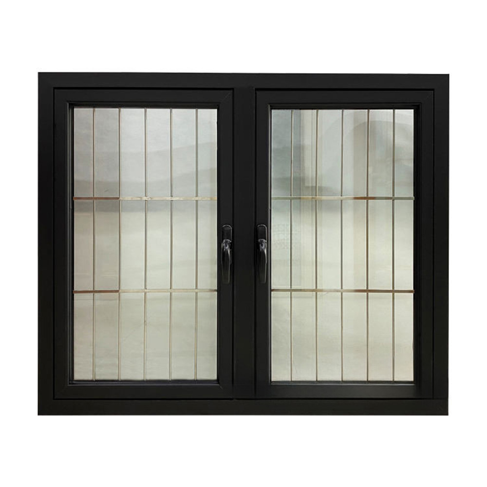 Built-in Stainless Grille Thermal Break Aluminium Outward Casement Window