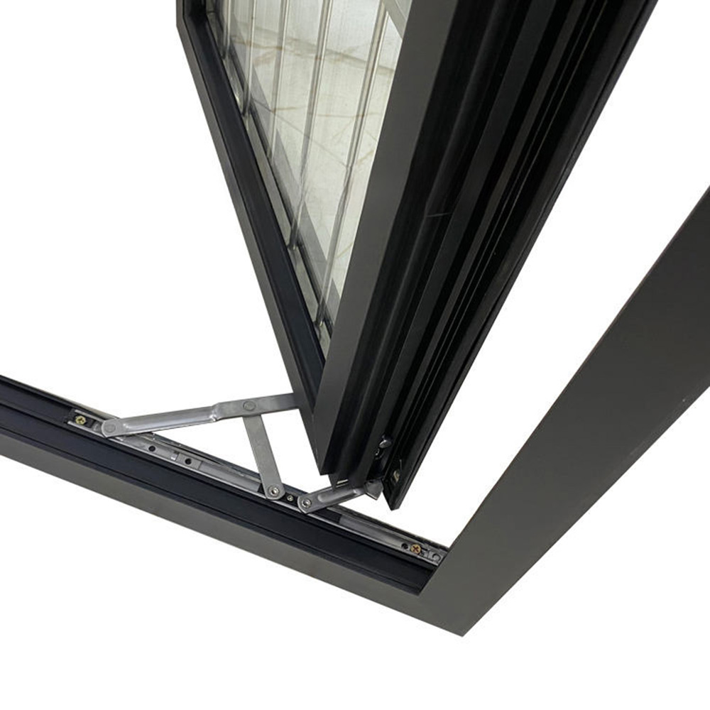 Built-in Stainless Grille Thermal Break Aluminium Outward Casement Window
