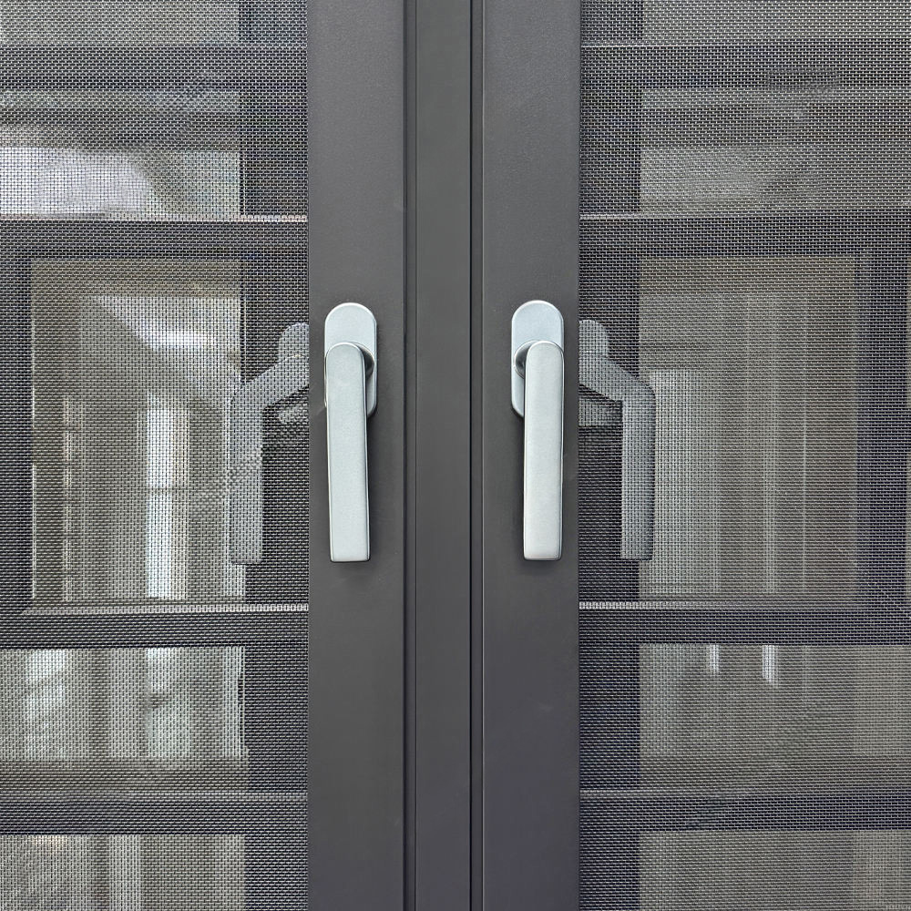 Dual-layer Integrated Security Aluminium Outward Casement Window