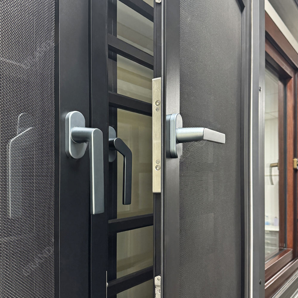 Dual-layer Integrated Security Aluminium Outward Casement Window