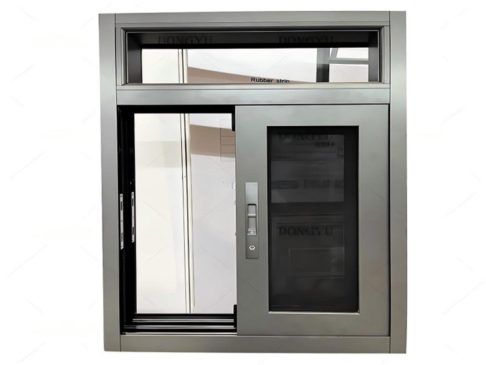 triple-track thermal-break aluminum sliding window