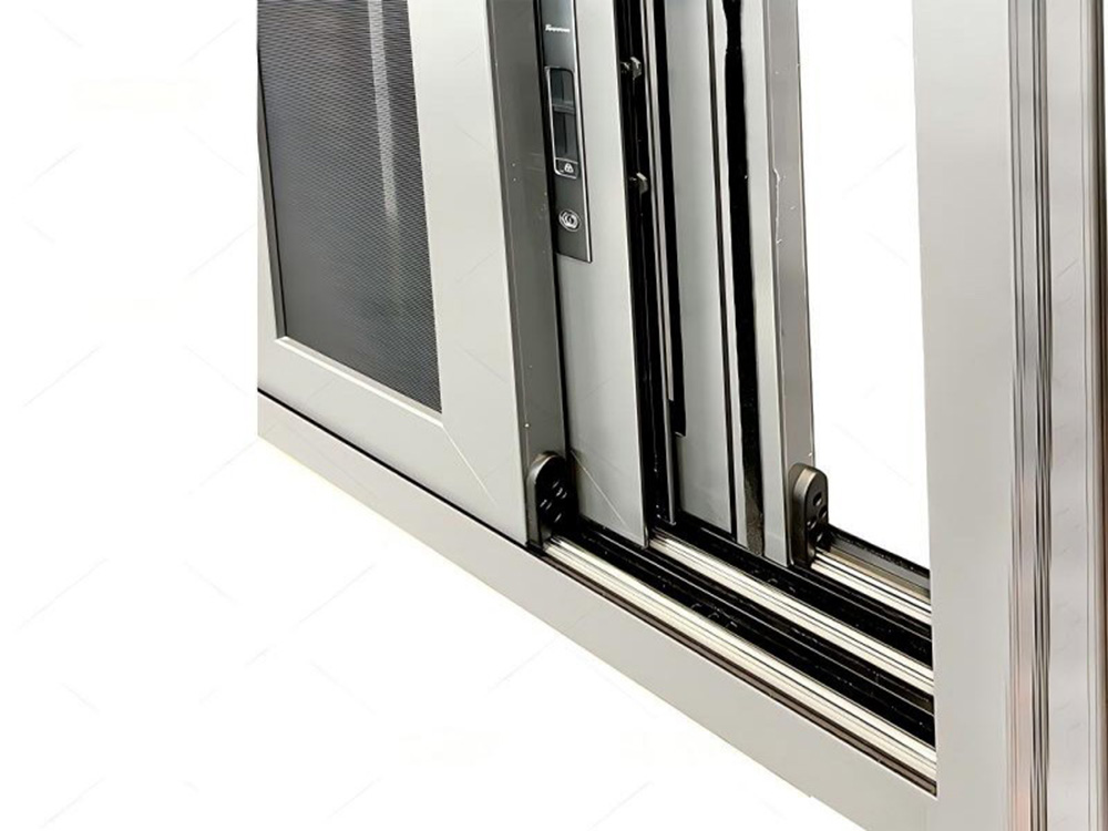 triple-track thermal-break aluminum sliding window