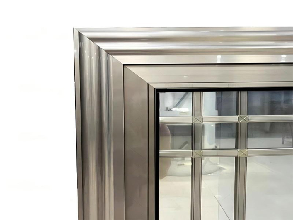 economical double-track double-sash sliding window