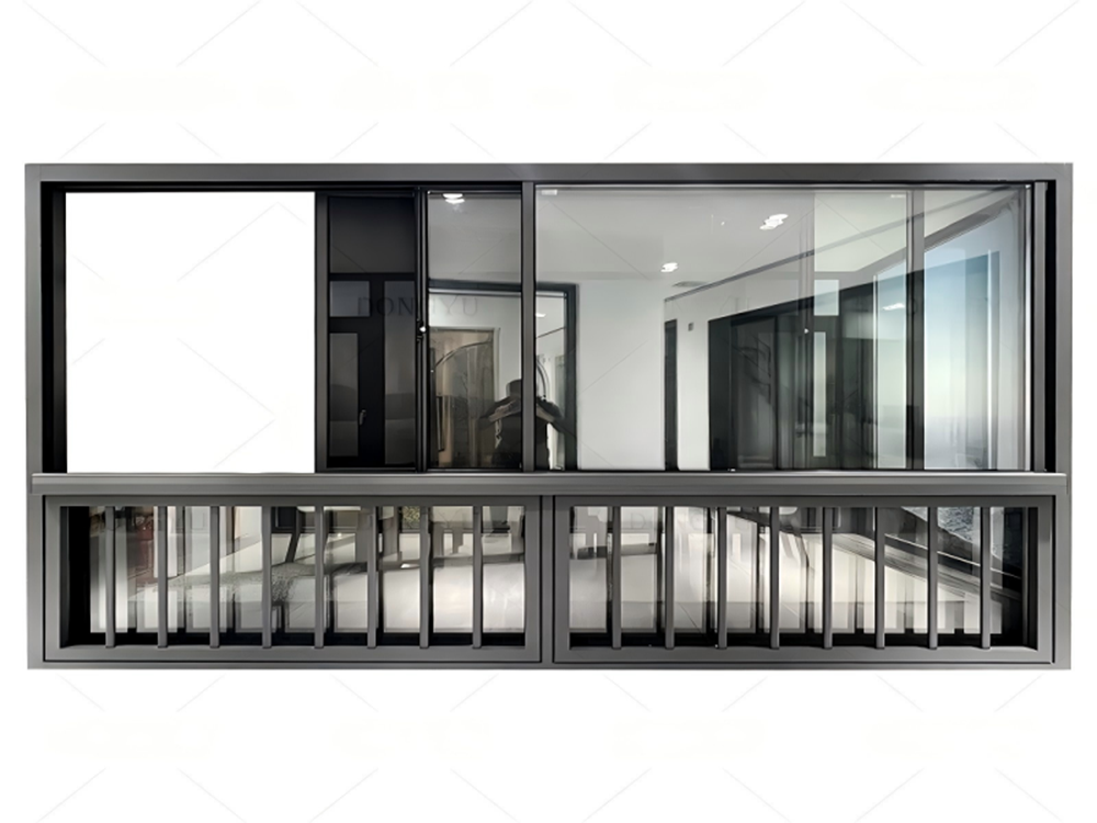 floor-mounted lift sliding window