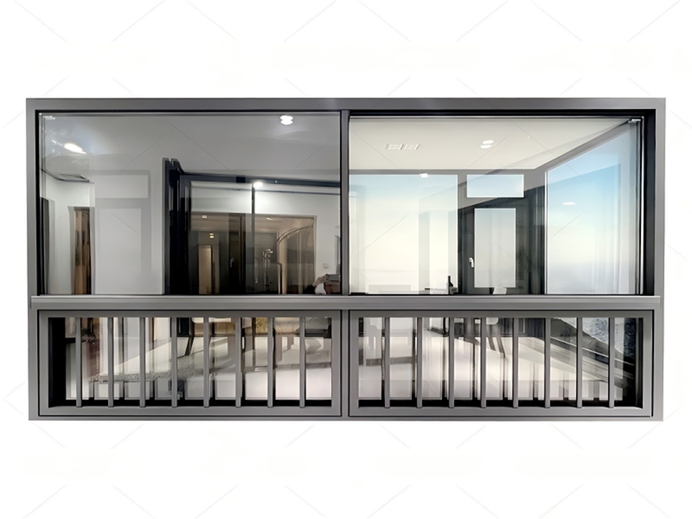 floor-mounted lift sliding window