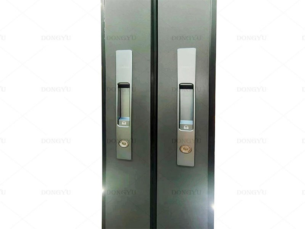 multi-track thermal-break aluminum sliding floor window