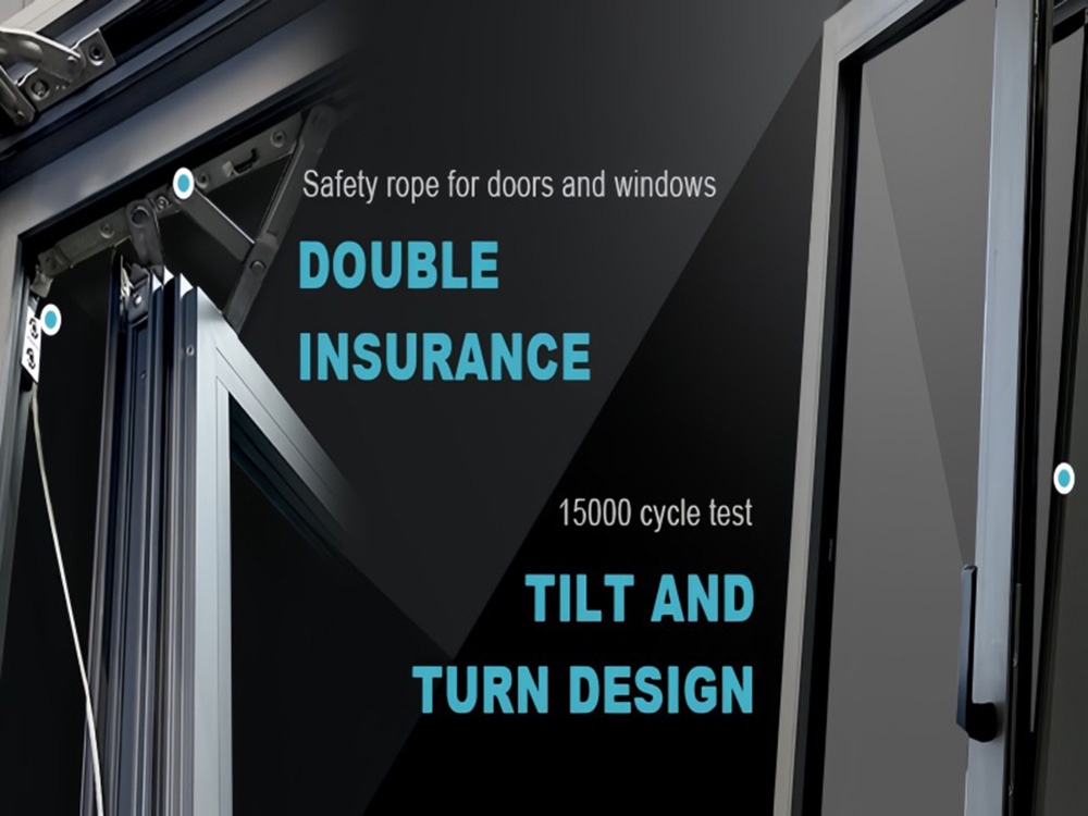 Modern Aluminum Tilt & Turn Windows type Ⅲ