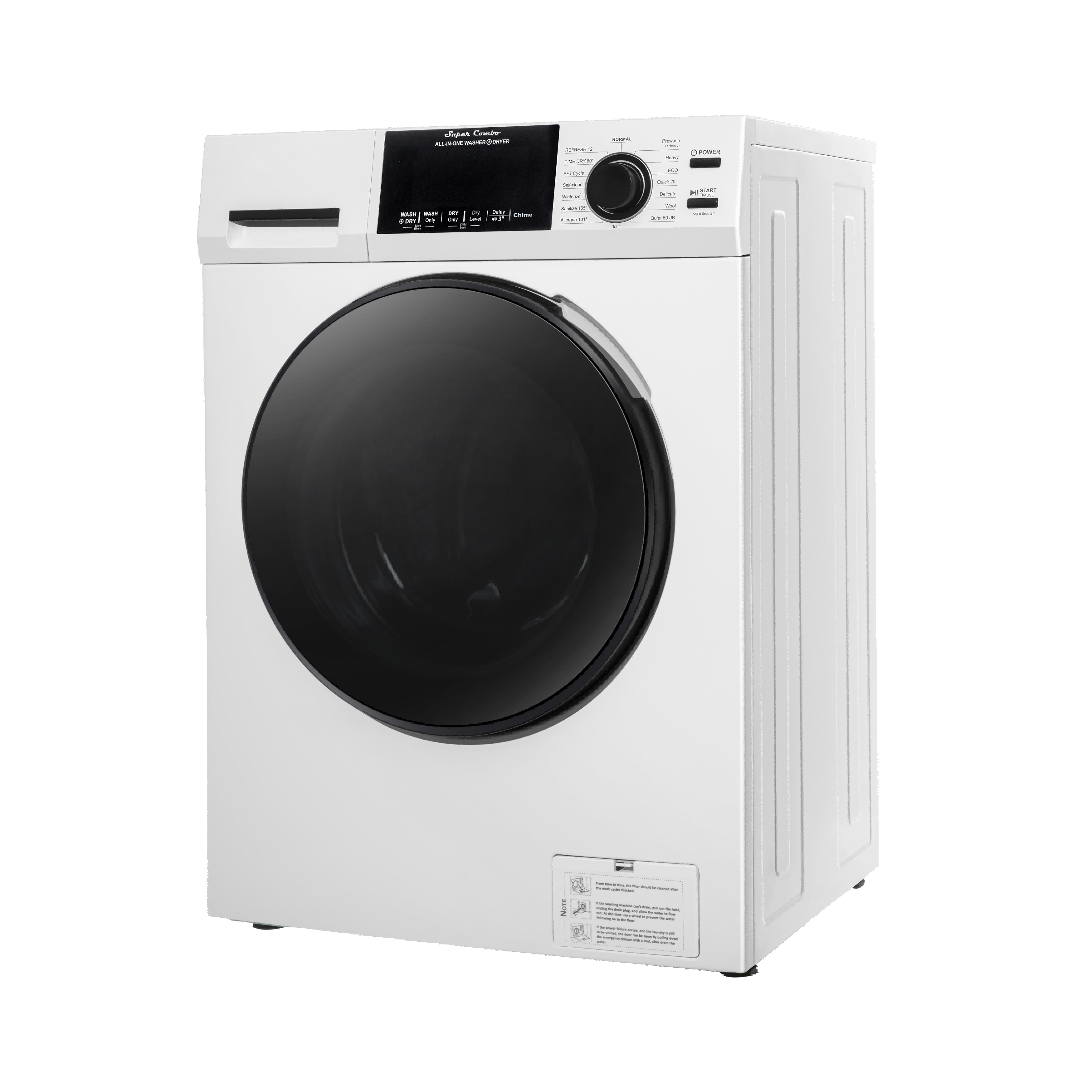 XIAOYA Washer-Dryer 75912GE丨8kg/4kg