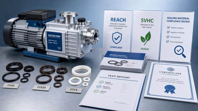 欧盟REACH新增SVHC,真空泵密封件合规压力上升 欧盟REACH新增SVHC,真空泵密封件合规压力上升