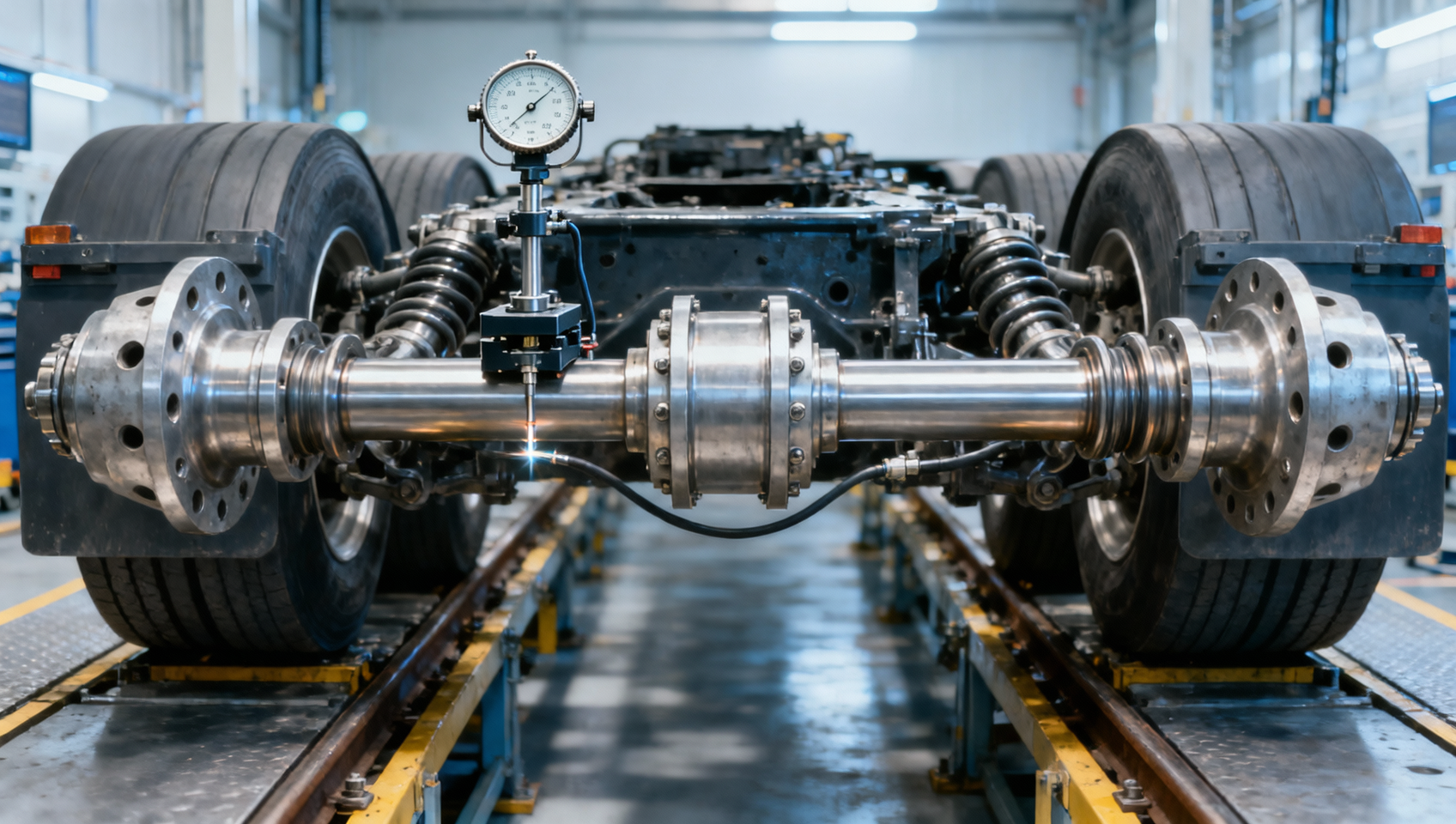 How to diagnose drive shaft semi truck vibration under load